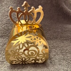 Gold Crown Decorative Accent